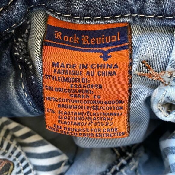 Rock Revival Shara Rhinestone Skinny Jeans - Picture 8 of 13